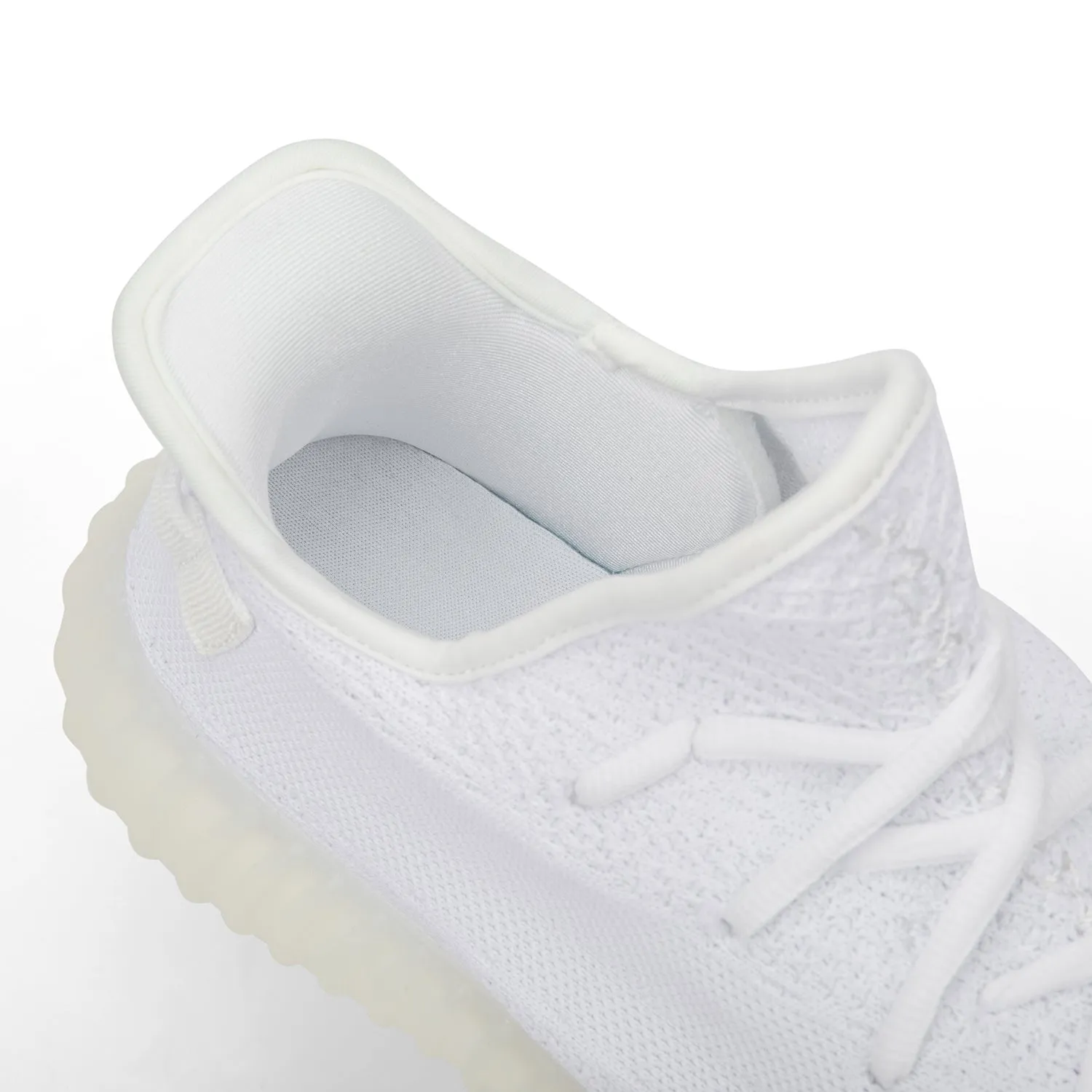 All-Over Print Lace Up Knit Chunky Sneakers