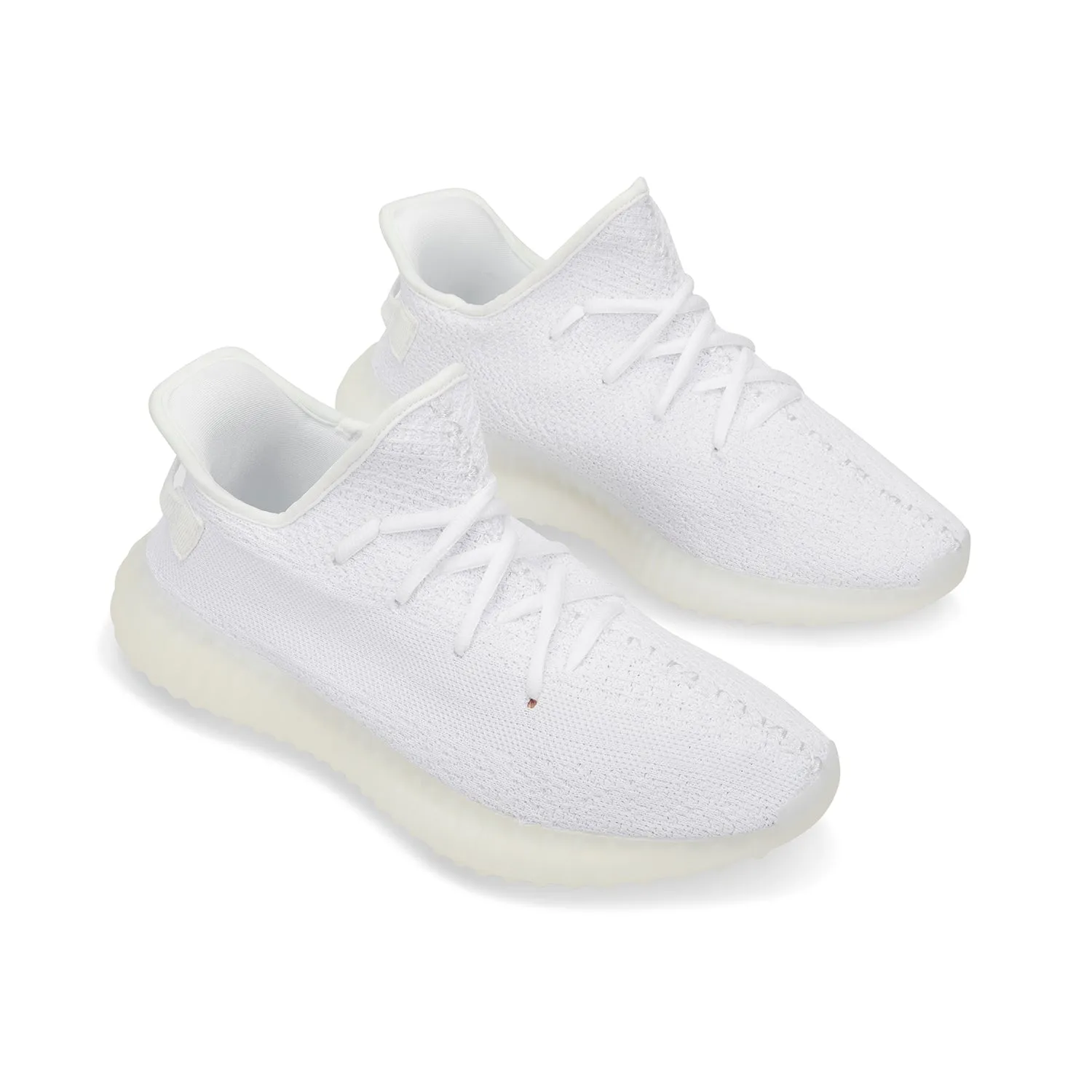All-Over Print Lace Up Knit Chunky Sneakers