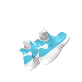 All-Over Print Lace Up Knit Chunky Sneakers