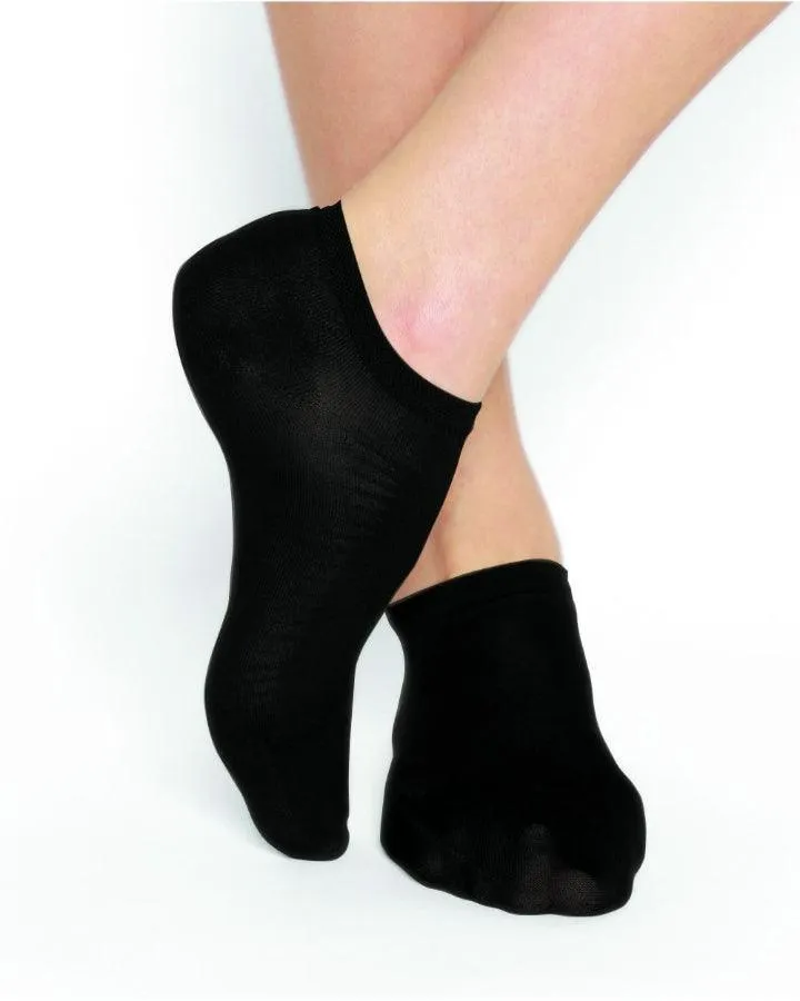 Bleu Foret Cotton Low Cut Socks