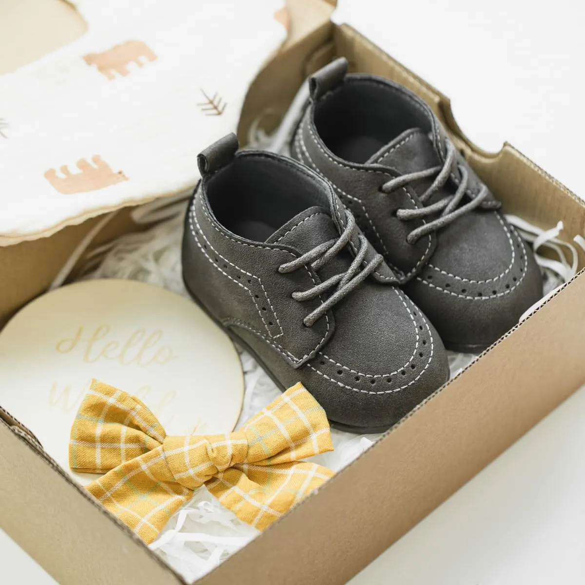 Casazoe Infant Baby Boys Girls Oxford Shoes PU Leather Wedding Loafers Brogue Toddler Baptism Dress Shoes First Steps Walking Flat Lazy Crib Shoe