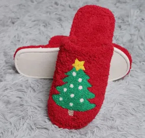 Christmas Tree Slippers