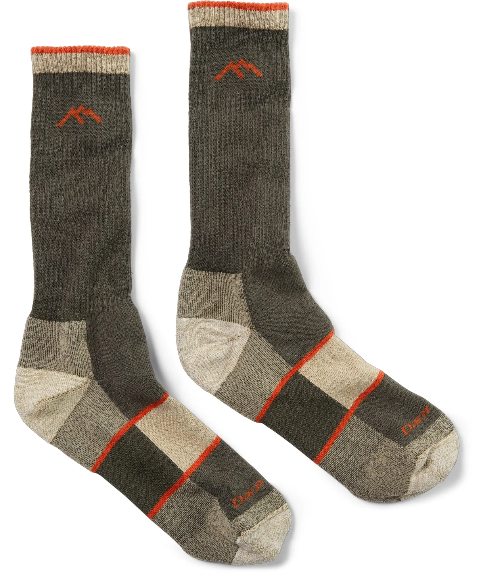 COOLMAX Full Cushion socks - men's Darn Tough, green