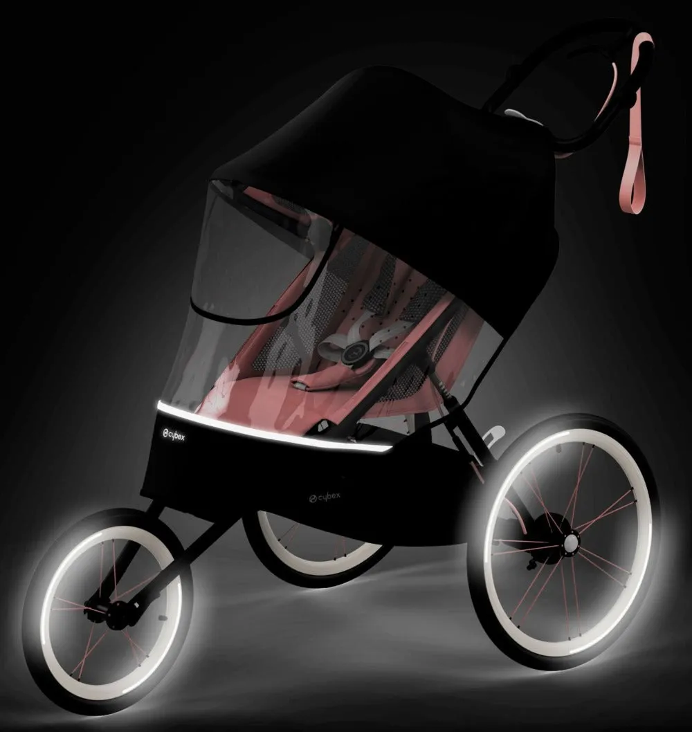 Cybex AVI Jogging Stroller Rain Cover - Transparent