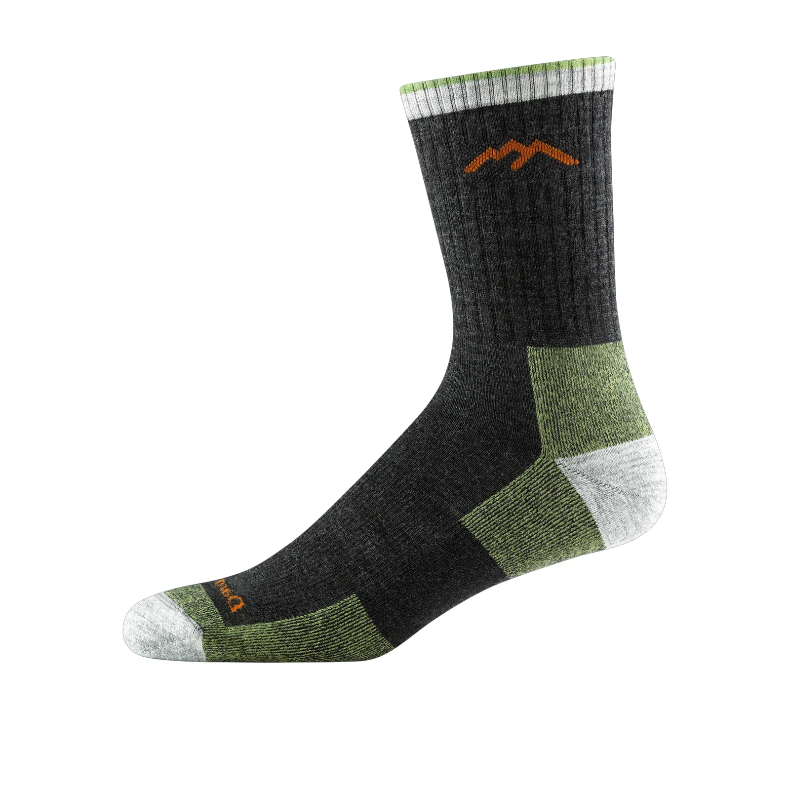 Darn Tough Hiker Midweight Micro Crew Sock with Cushion (Men) - Lime
