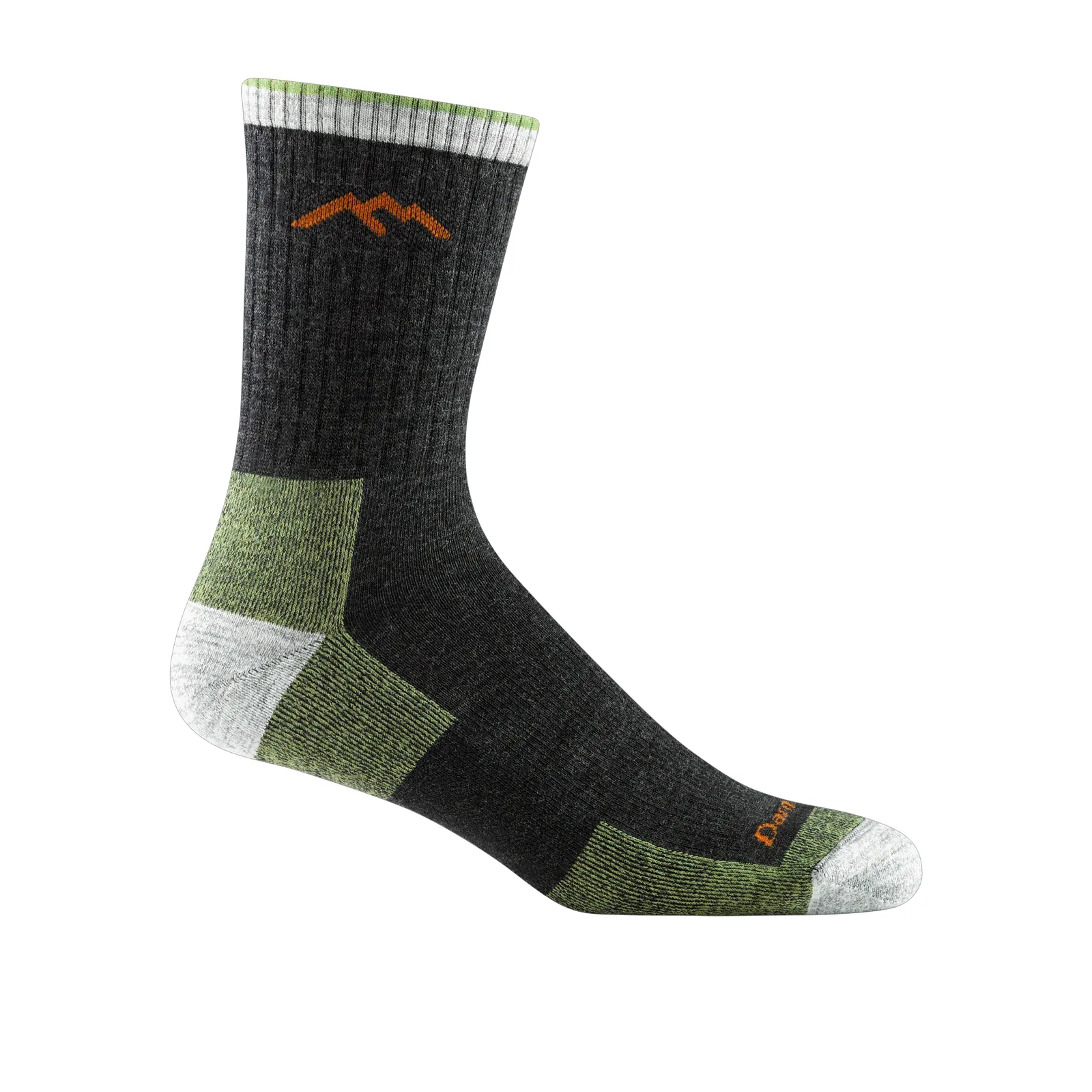 Darn Tough Hiker Midweight Micro Crew Sock with Cushion (Men) - Lime
