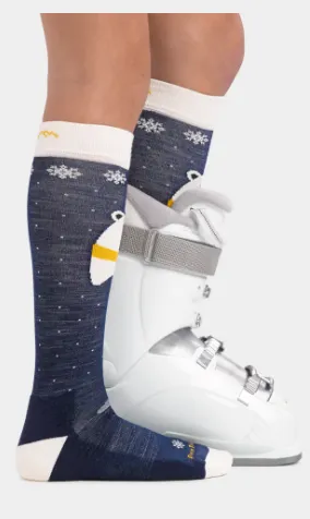 Darn Tough Kids Polar Bear Over-the-Calf Midweight Ski & Snowboard Sock 2025