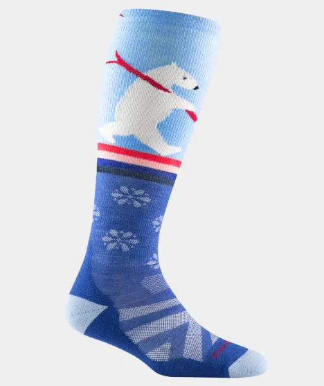 Darn Tough Women's Due North Over-the-Calf Midweight Ski & Snowboard Sock