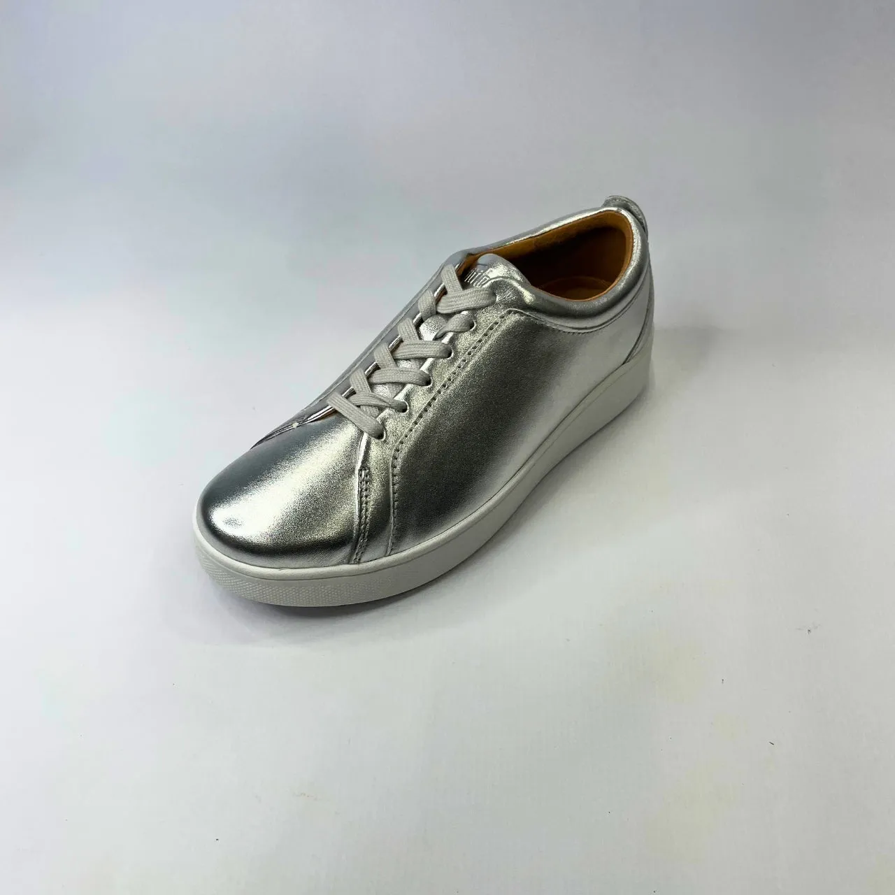 Fitflop RALLY leather silver sneaker