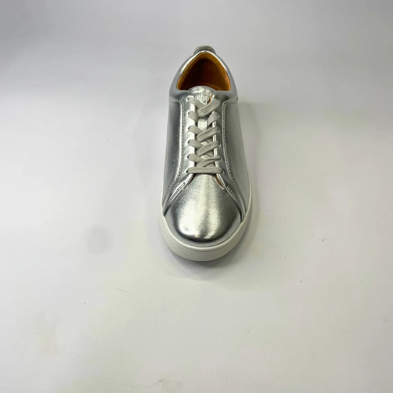Fitflop RALLY leather silver sneaker