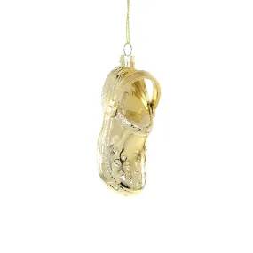 Gold Clog Ornament 4"