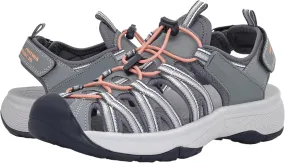 GRITION Hiking Sandals Women Closed Toe, Waterproof Lightweight Adjustable Hiking Athletic Sandals, Breathable For Beach Summer Adventure Comfortable Outdoor Sport