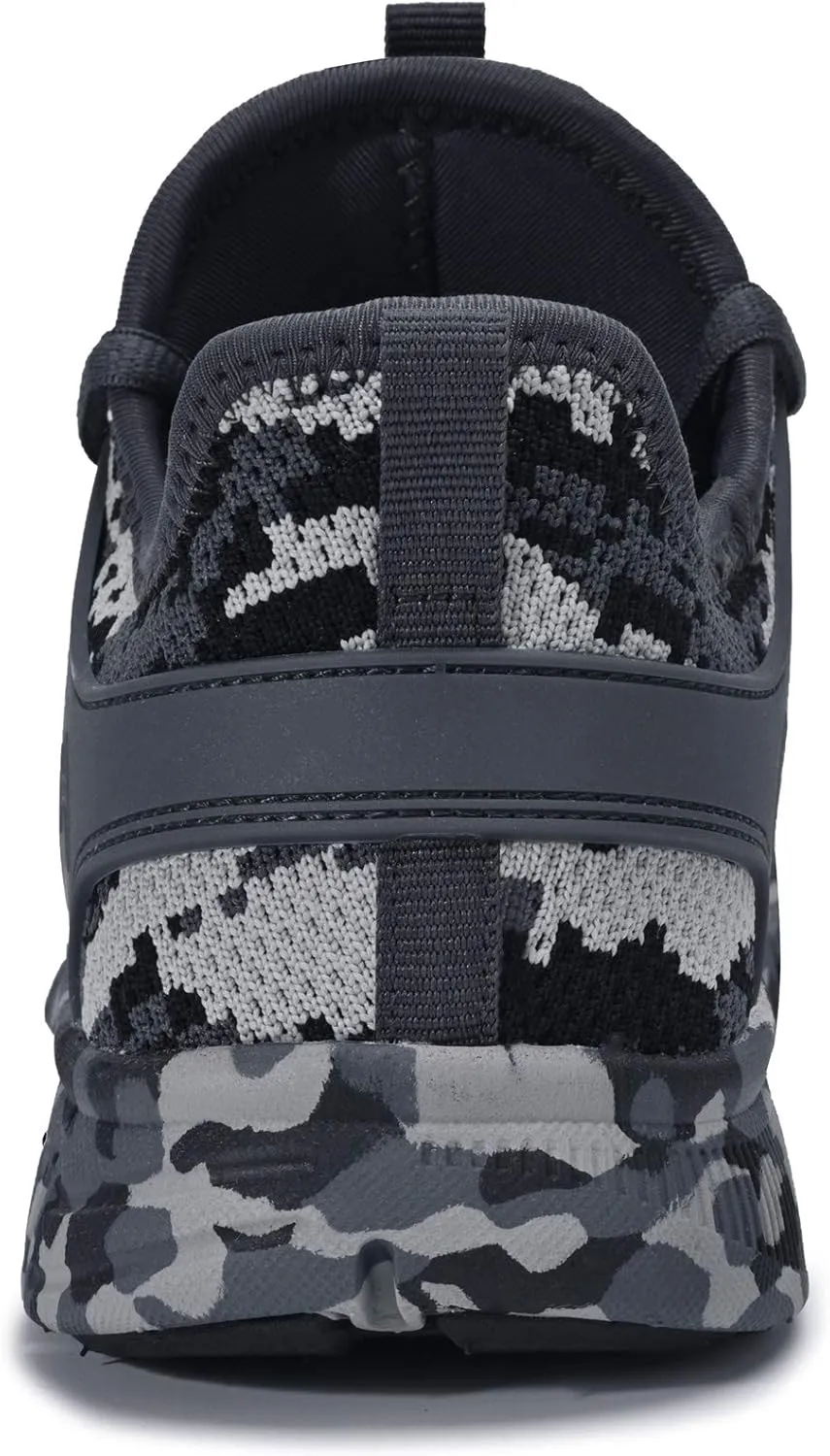 INZCOU Running Shoes Lightweight Tennis Shoes Non Slip Gym Workout Shoes Breathable Mesh Walking Sneakers