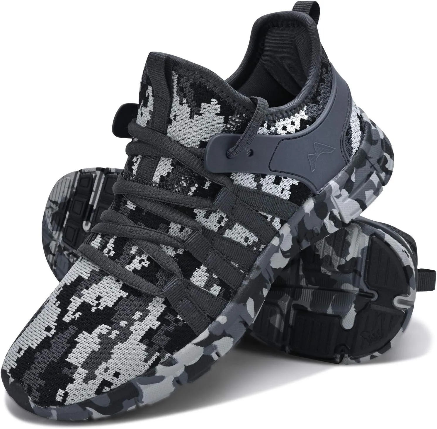 INZCOU Running Shoes Lightweight Tennis Shoes Non Slip Gym Workout Shoes Breathable Mesh Walking Sneakers