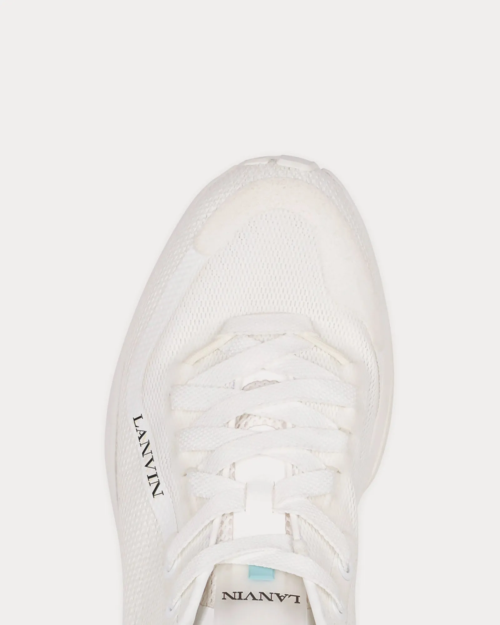 L-I Mesh White / White Low Top Sneakers