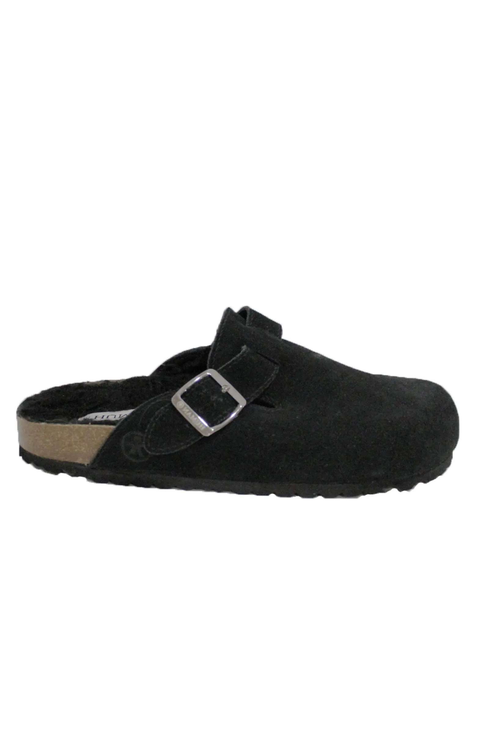 Lego Suede Mule - Black