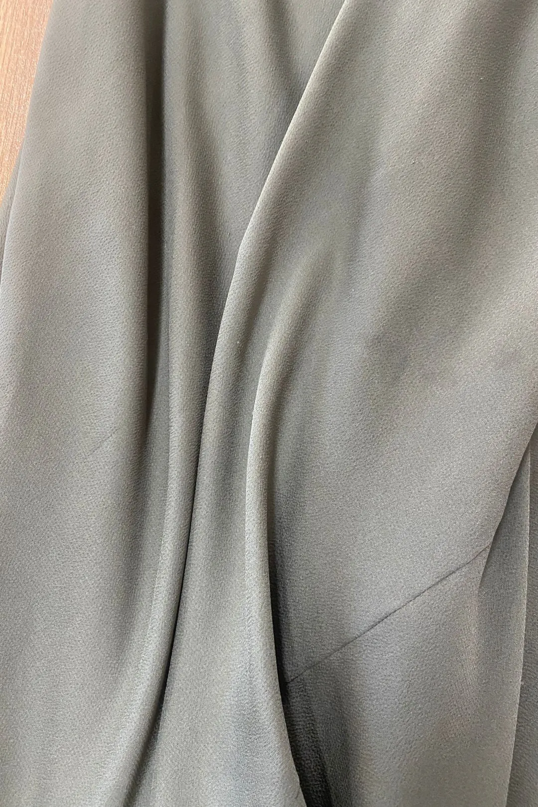 Luxe Cowl Slip Dress Brown