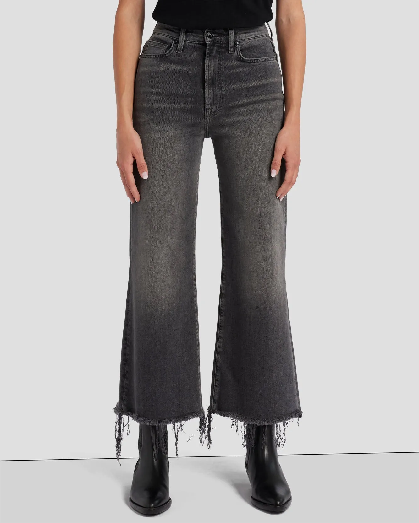 Luxe Vintage Ultra High Rise Cropped Jo in Courage