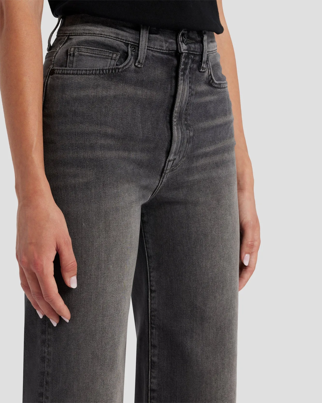 Luxe Vintage Ultra High Rise Cropped Jo in Courage
