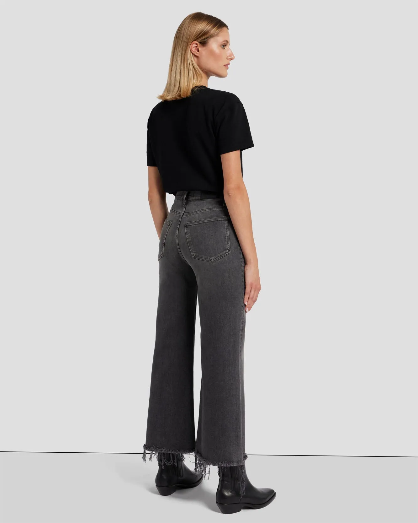 Luxe Vintage Ultra High Rise Cropped Jo in Courage
