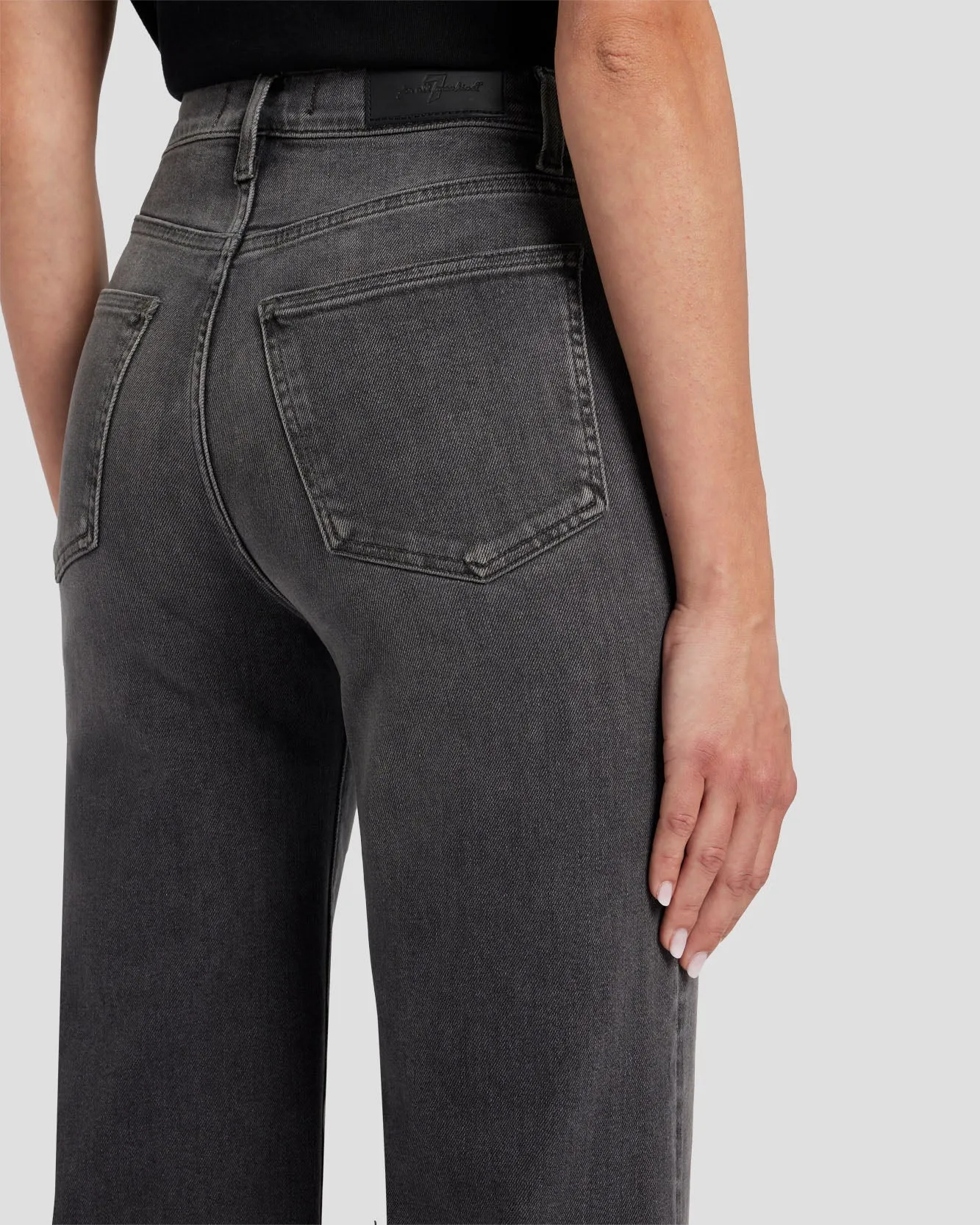 Luxe Vintage Ultra High Rise Cropped Jo in Courage