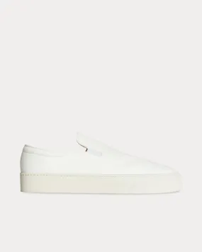 Marie H Canvas Ivory Slip On Sneakers