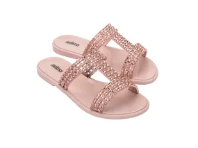Melissa Glowing Pink Slide Slipons For Women