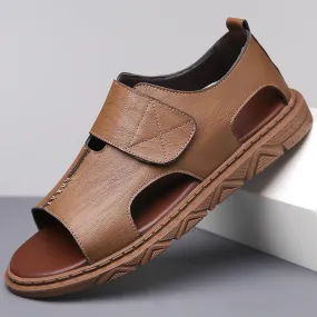 Men's Breathable Leather Sandals