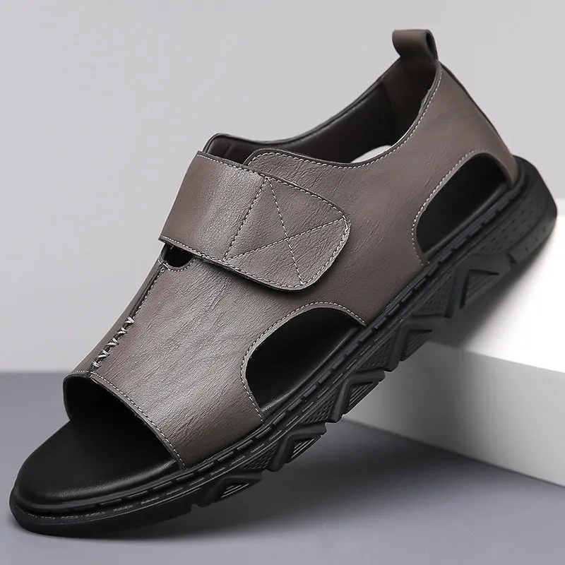Men's Breathable Leather Sandals