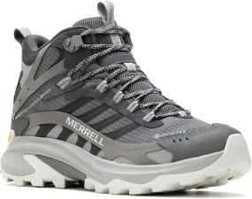 Merrell Moab Speed 2 Mid GTX Shoes for Men  Gore-TEX Technology  Mesh Lining and Upper