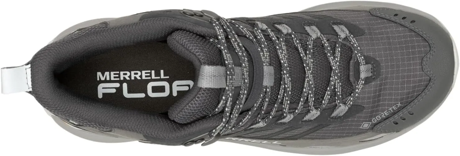 Merrell Moab Speed 2 Mid GTX Shoes for Men  Gore-TEX Technology  Mesh Lining and Upper