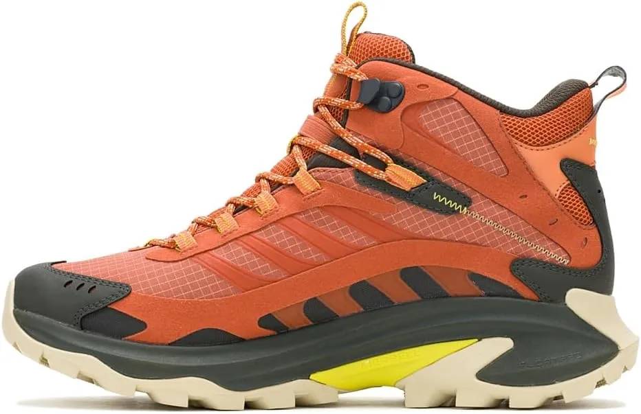 Merrell Moab Speed 2 Mid GTX Shoes for Men  Gore-TEX Technology  Mesh Lining and Upper