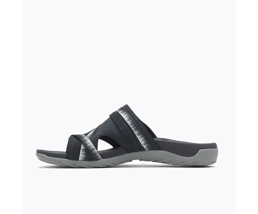 Merrell Women's Terran 3 Cush Post Sandals- Black