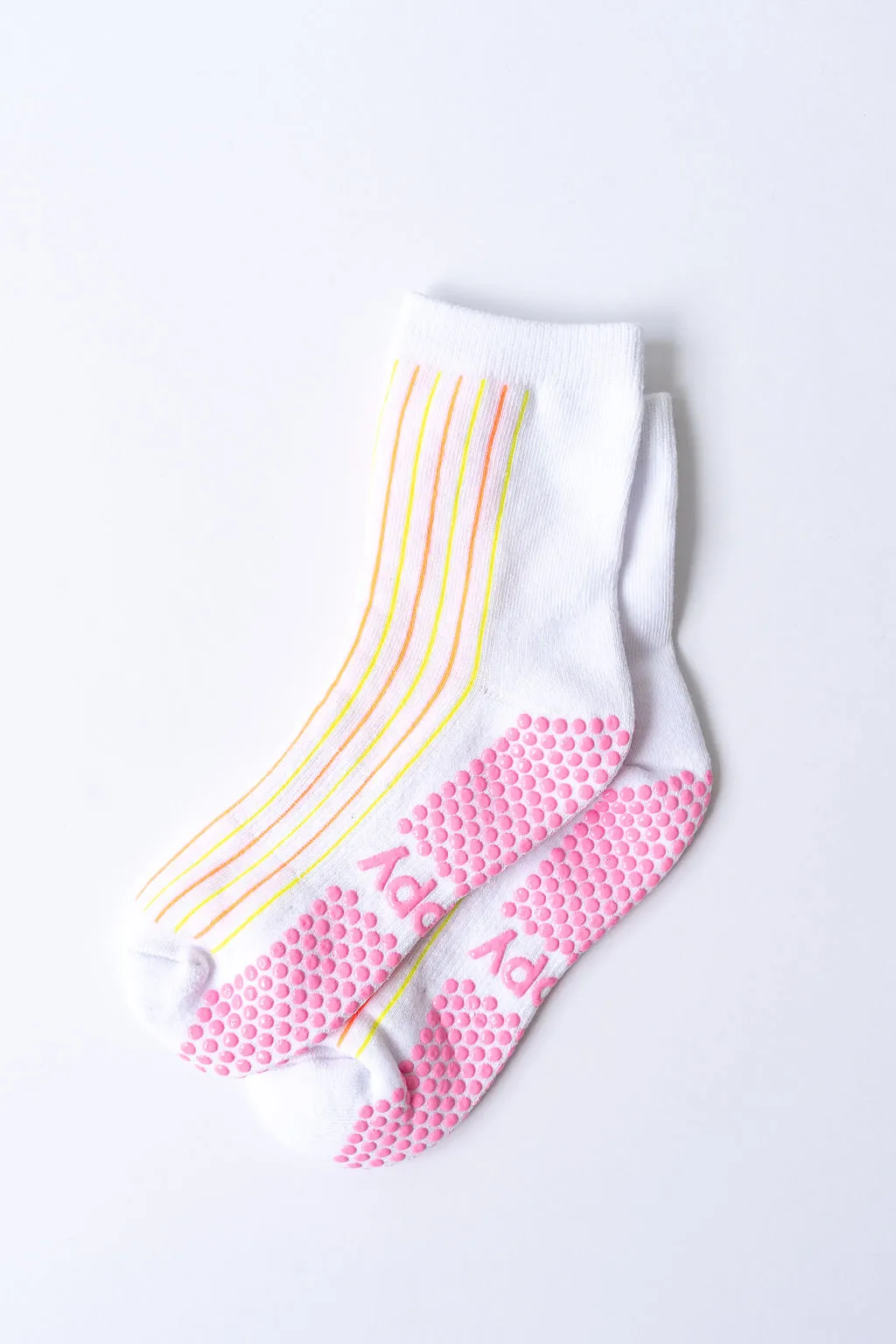 Neon Lights Grippy Socks