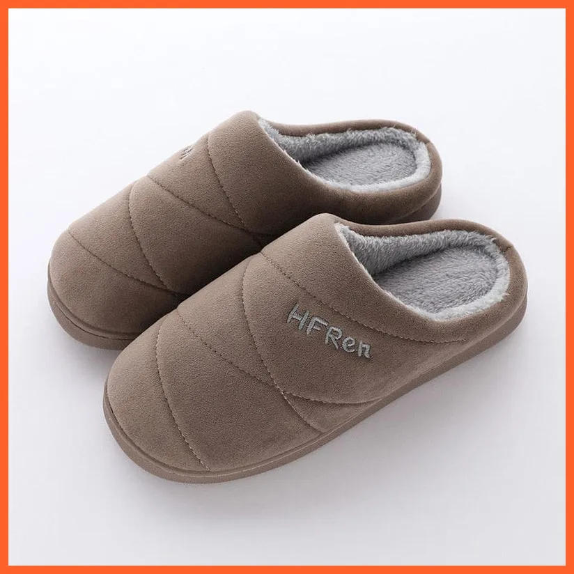 New Autumn Winter Women Men Bottom Soft Insole Slippers | Warm Non-Slip Slides Comfortable Footwear
