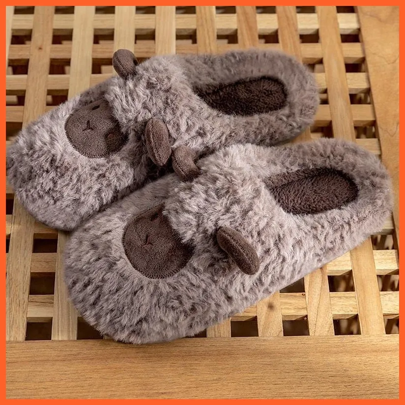 New Autumn Winter Women Men Bottom Soft Insole Slippers | Warm Non-Slip Slides Comfortable Footwear