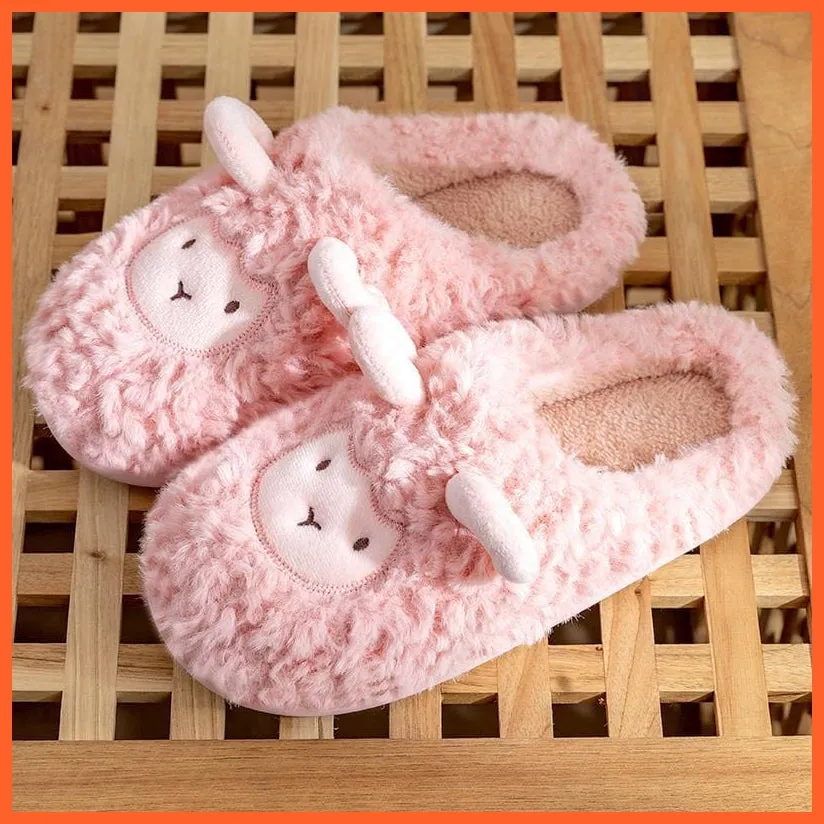 New Autumn Winter Women Men Bottom Soft Insole Slippers | Warm Non-Slip Slides Comfortable Footwear