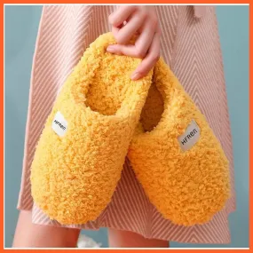 New Autumn Winter Women Men Bottom Soft Insole Slippers | Warm Non-Slip Slides Comfortable Footwear