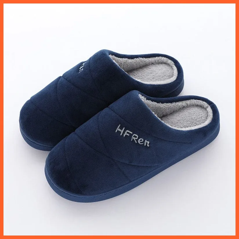 New Autumn Winter Women Men Bottom Soft Insole Slippers | Warm Non-Slip Slides Comfortable Footwear