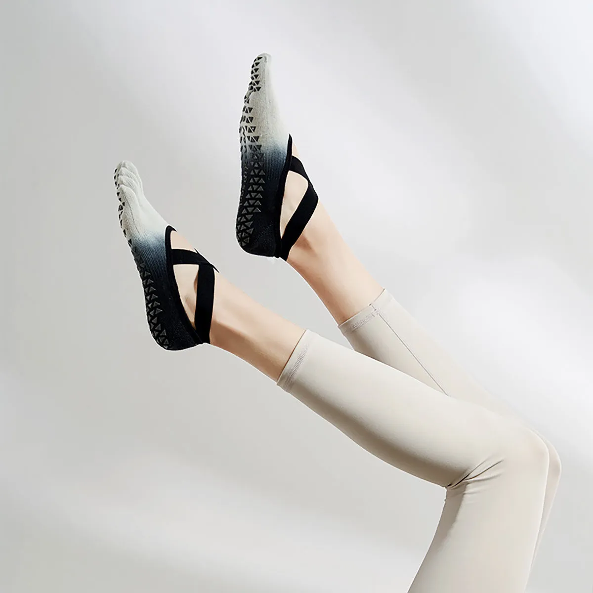 Non-Slip Full Toe Grippy Yoga Socks