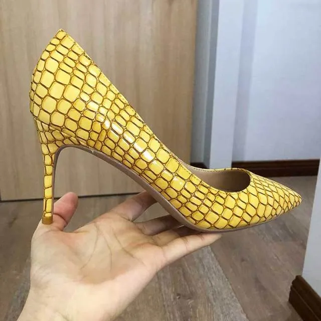 Ostranuxe Luxe Croc Heels
