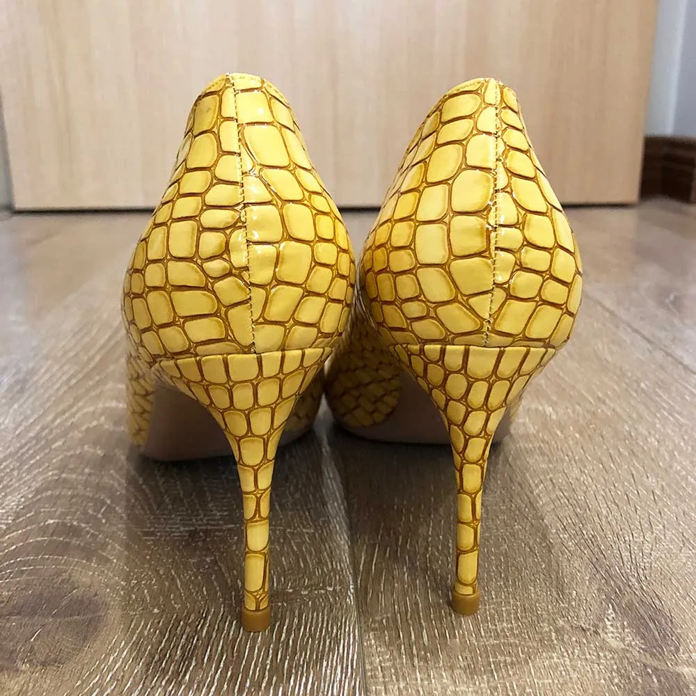 Ostranuxe Luxe Croc Heels