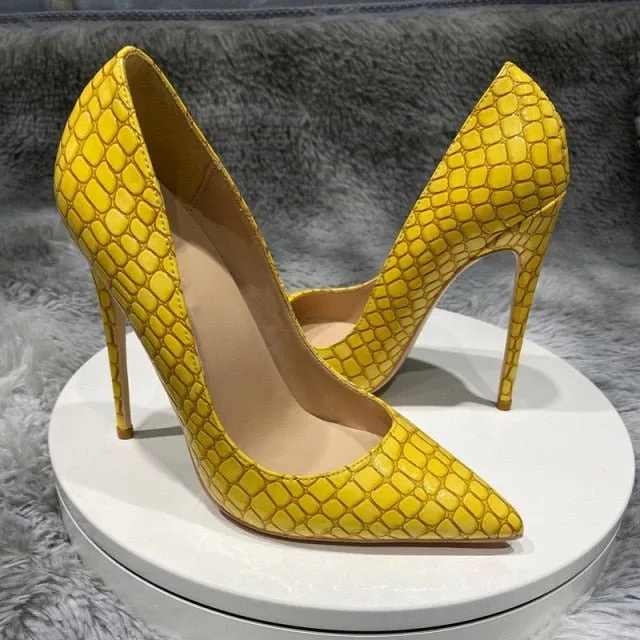 Ostranuxe Luxe Croc Heels