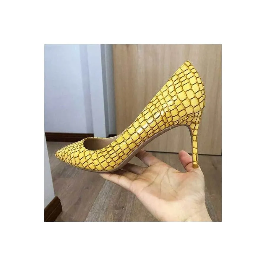 Ostranuxe Luxe Croc Heels