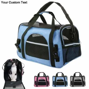 Portable Cat Bag Backpack Breathable Mesh Pet