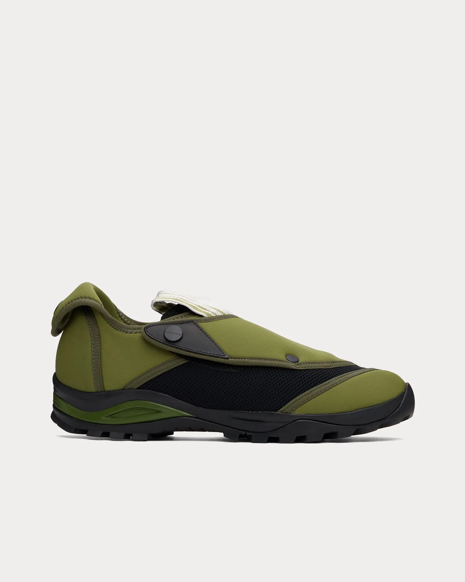 Riadis Green Tortoise Slip On Sneakers