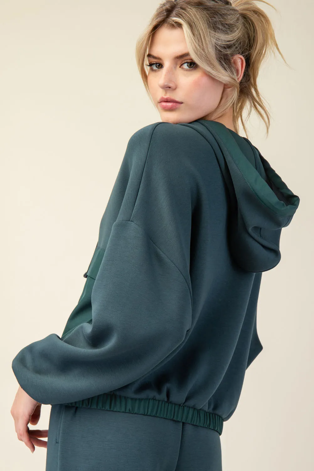 Scuba Pocket Hoodie Jacket - Mixed