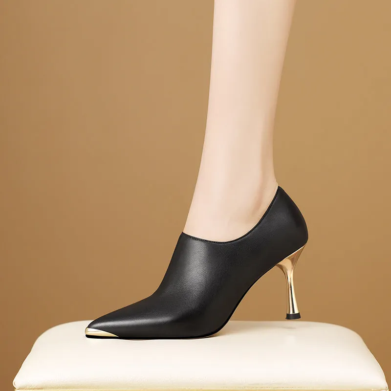 Snakara Slip-On Luxe Heels