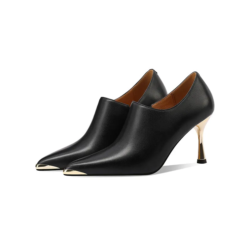 Snakara Slip-On Luxe Heels