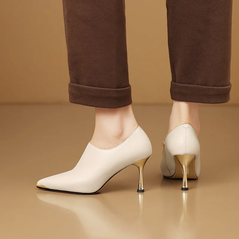 Snakara Slip-On Luxe Heels